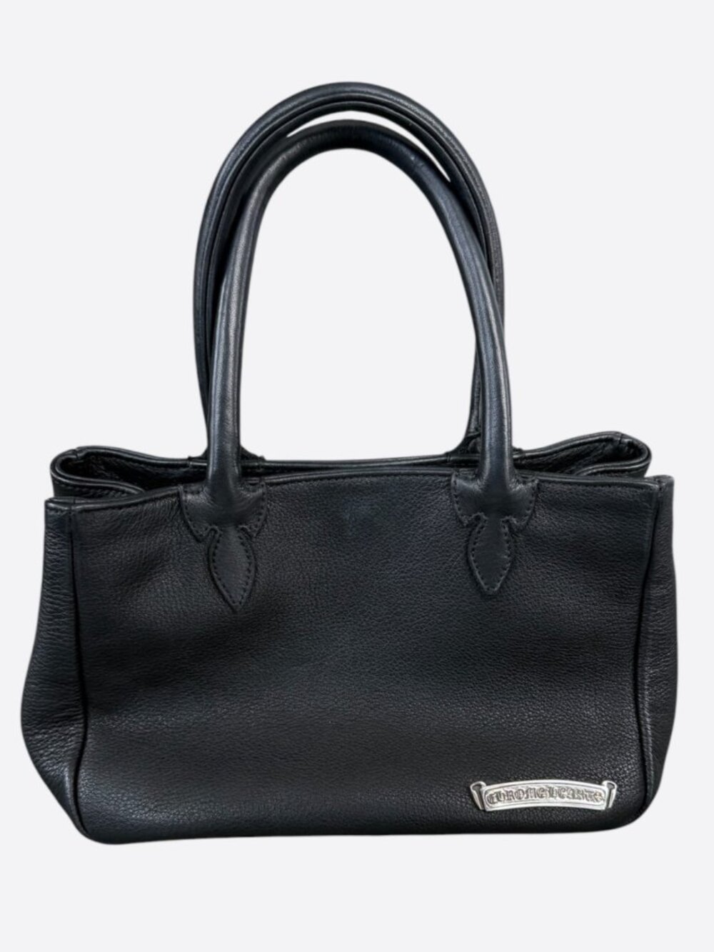 Chrome Hearts Black Mini Tote Bag